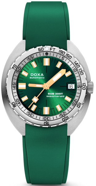 Doxa Sub 200T Sea Emerald Sunray Green 804.10.131S.26