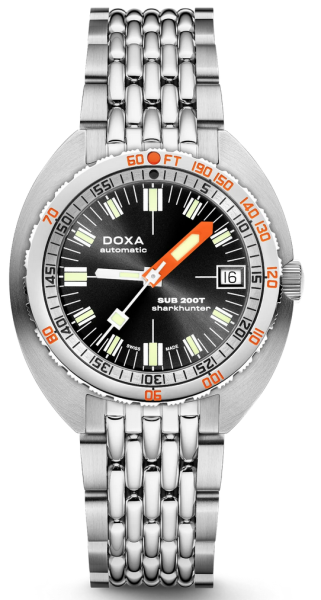 Doxa Sub 200T Sharkhunter Sunray Black 804.10.101S.10