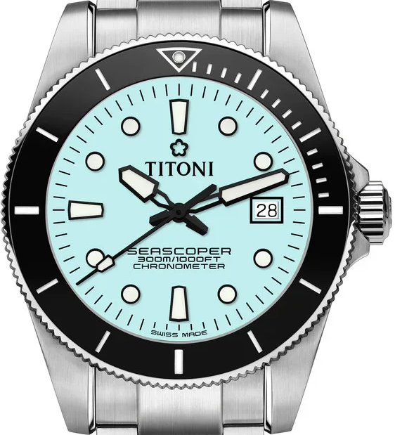 Titoni Seascoper Chronometer 42mm 83300 S-BK-718