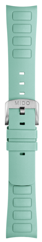 Mido Multifort TV Kautschukband hellblau TV M603019057