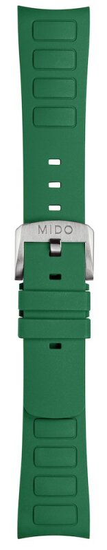 Mido Multifort TV Kautschukband grün TV M852.019.156