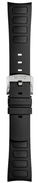Mido Multifort TV Kautschukband schwarz TV M852.018.741