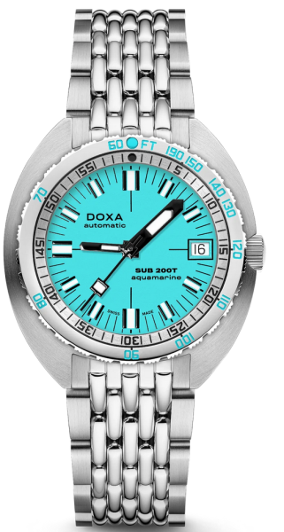 Doxa Sub 200T Aquamarine Iconic Blue 804.10.241.10