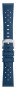 Mido Ocean Star Captain Kautschukband blau 21mm M603018640