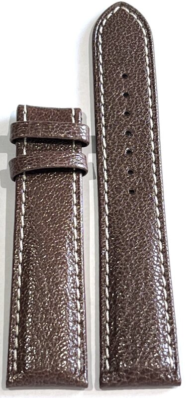 Union Glashütte Lederband braun ohne Schliesse 21/18mm D610001463