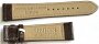 Union Glashütte Lederband braun ohne Schliesse 21/18mm D610001463