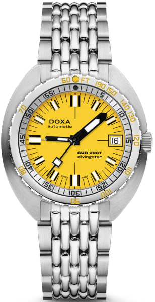 Doxa Sub 200T Divingstar Iconic Yellow 804.10.361.10