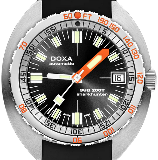 Doxa Sub 200T Sharkhunter Sunray Black 804.10.101S.20