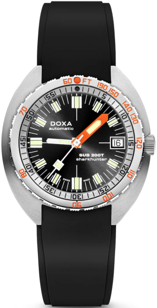 Doxa Sub 200T Sharkhunter Sunray Black 804.10.101S.20