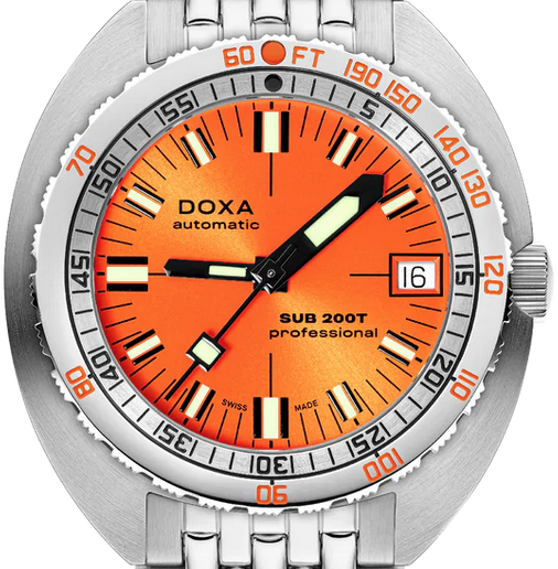 Doxa Sub 200T Professional Sunray Orange 804.10.351S.10
