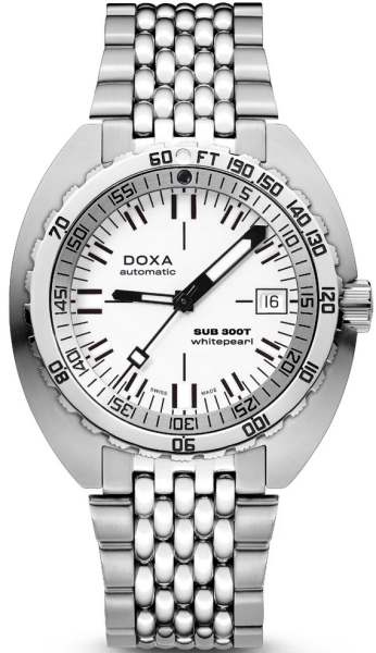 Doxa Sub 300T Whitepearl Automatik 840.10.011.10