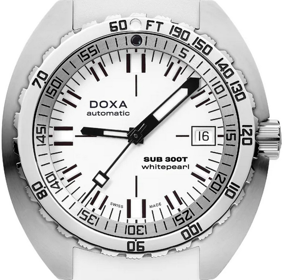 Doxa Sub 300T Whitepearl Automatik 840.10.011.23