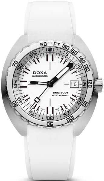 Doxa Sub 300T Whitepearl Automatik 840.10.011.23