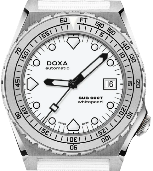 Doxa Sub 600T Whitepearl Automatik 862.10.011.23-N