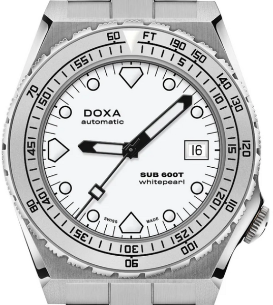 Doxa Sub 600T Whitepearl Automatik 862.10.011.10
