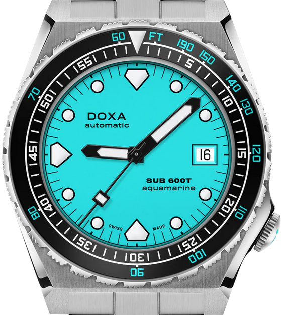 Doxa Sub 600T Aquamarine Automatik 861.10.241.10
