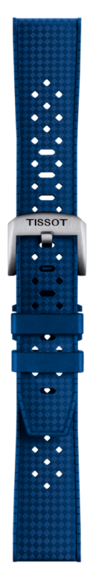 Tissot Kautschukband blau 20mm T852049963