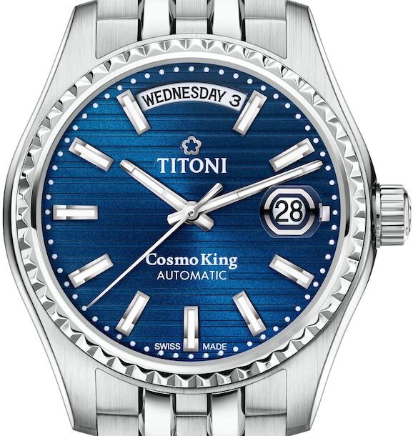 Titoni Cosmo King Day Date Automatik 797 S-696