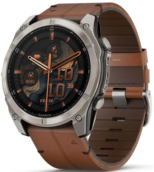 Garmin Fenix 8 AMOLED Sapphire Graphit/Carbongrau Titan...