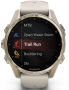 Garmin Fenix 8 AMOLED Sapphire Nebelgrau/Softgold 43mm 010-02903-11