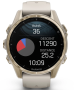 Garmin Fenix 8 AMOLED Sapphire Nebelgrau/Softgold 43mm 010-02903-11
