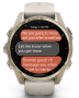 Garmin Fenix 8 AMOLED Sapphire Nebelgrau/Softgold 43mm 010-02903-11
