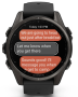 Garmin Fenix 8 AMOLED Sapphire Schwarz/Carbongrau Titan 43mm 010-02903-21