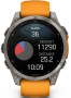 Garmin Fenix 8 AMOLED Sapphire Graphit/Titanium Titan 47mm 010-02904-11