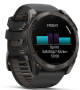 Garmin Fenix 8 AMOLED Sapphire Schwarz/Carbongrau Titan DLC 51mm 010-02905-21