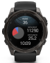 Garmin Fenix 8 AMOLED Sapphire Schwarz/Carbongrau Titan DLC 51mm 010-02905-21