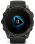 Garmin Fenix 8 AMOLED Sapphire Schwarz/Carbongrau Titan DLC 51mm 010-02905-21