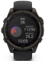 Garmin Fenix 8 Solar Sapphire Graphit/Carbongrau Titan DLC 47mm 010-02906-11