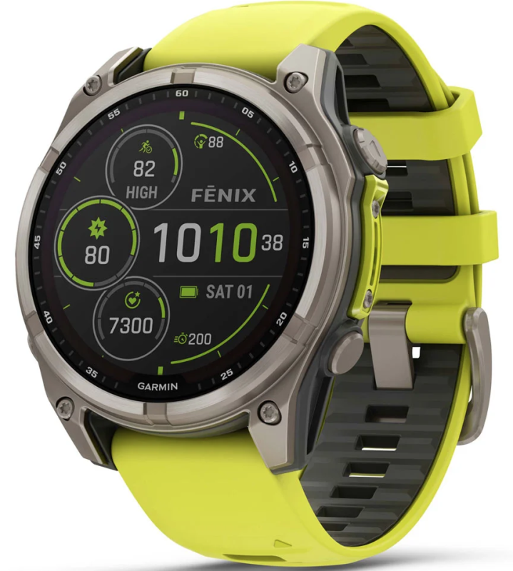 Garmin Fenix 8 Solar Sapphire Graphit/Titanium Titan 47mm 010-02906-21