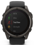 Garmin Fenix 8 Solar Sapphire Graphit/Carbongrau Titan DLC 51mm 010-02907-11