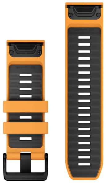 Garmin QuickFit® 26mm Spark Orange/Graphite Silikon...