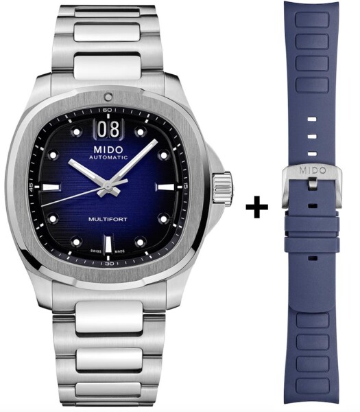 Mido Multifort TV Big Date Kaliber 80 SET inkl. Stahlband...