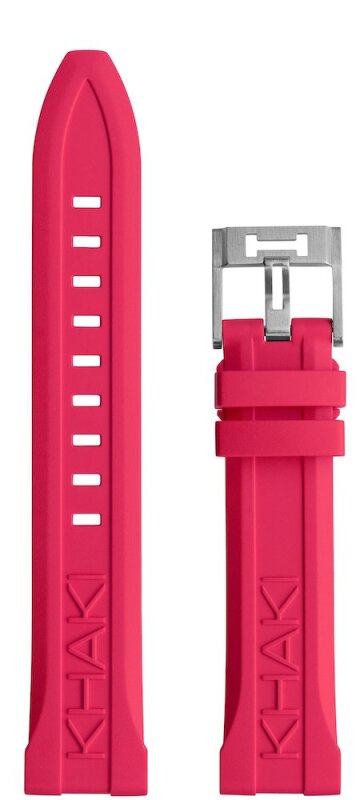 Hamilton Khaki Kautschukband rot 20mm H600.000.208