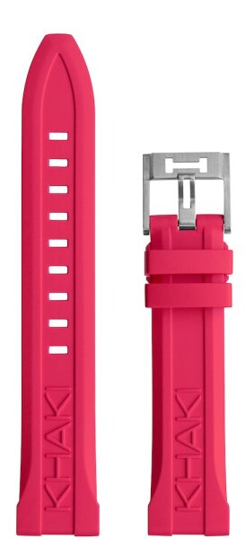 Hamilton Khaki Kautschukband rot 20mm H600.000.208