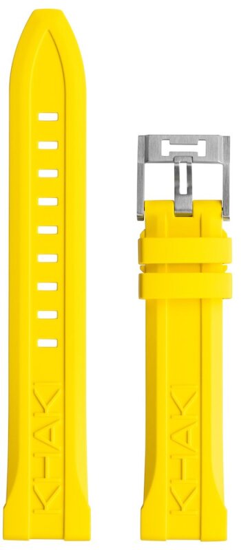 Hamilton Khaki Kautschukband gelb 20mm H600.000.210