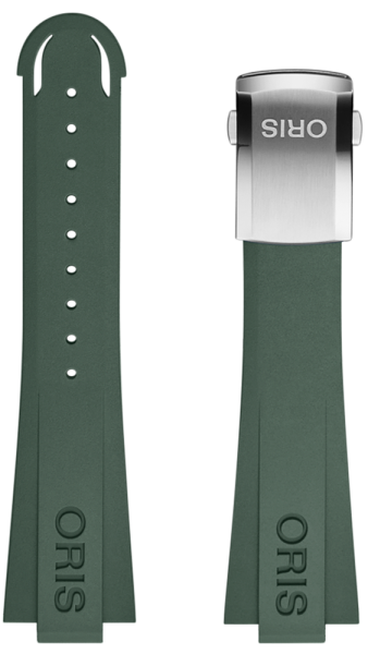 Oris Aquis Kautschukband grün inkl. Schliesse 22mm...