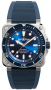 Bell & Ross BR-03 Diver Blue Steel BR03A-D-BLU-ST/SRB