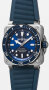 Bell & Ross BR-03 Diver Blue Steel BR03A-D-BLU-ST/SRB