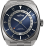Fortis Vagabond V-40 Blue Dusk am Titan Block Bracelet F6660002