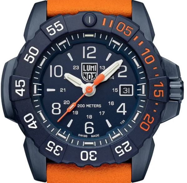 Luminox Navy SEAL Foundation Back To The Blue 45mm...
