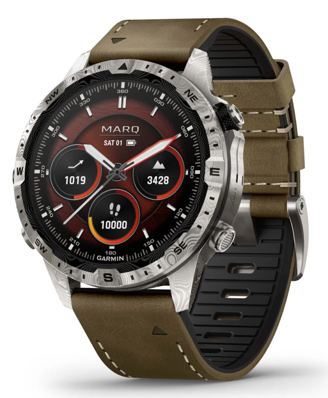 Garmin MARQ® Adventurer (Gen 2) Damascus Steel Edition 010-03393-31