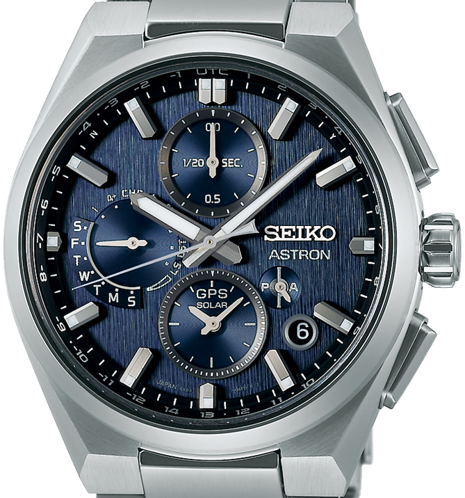 Seiko Astron GPS Solar Dual-Time Chronograph SSH161J1