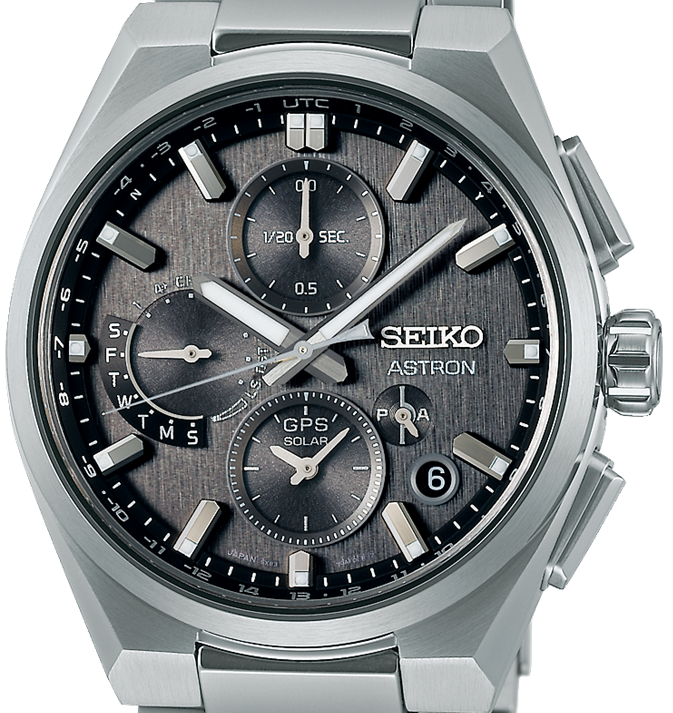 Seiko Astron GPS Solar Dual-Time Chronograph SSH163J1