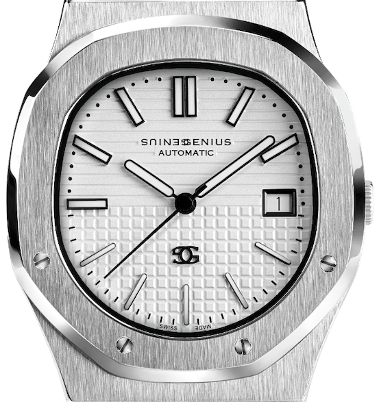 Genius Hommage Saint Moritz 39mm GH1-002000-WH-00-95
