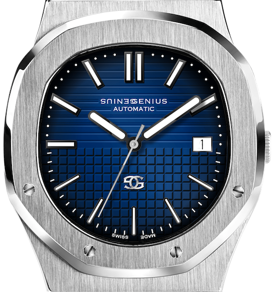 Genius Hommage City Smoked 39mm GH1-003000-282R