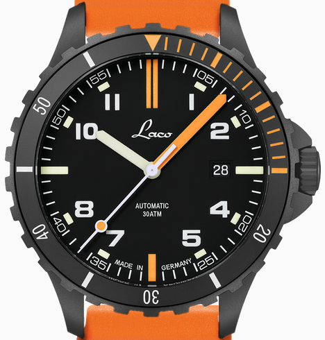 Laco Mojave 42 Automatik schwarz DLC 862109.05
